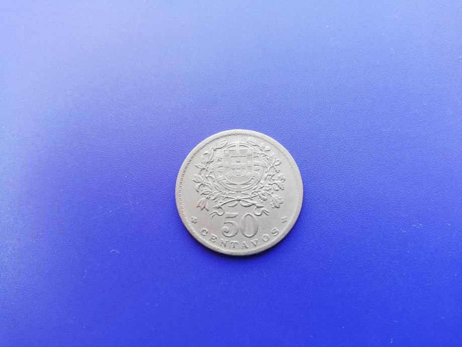 50 CENTAVOS 1930-PORTUGAL-RIJETKO