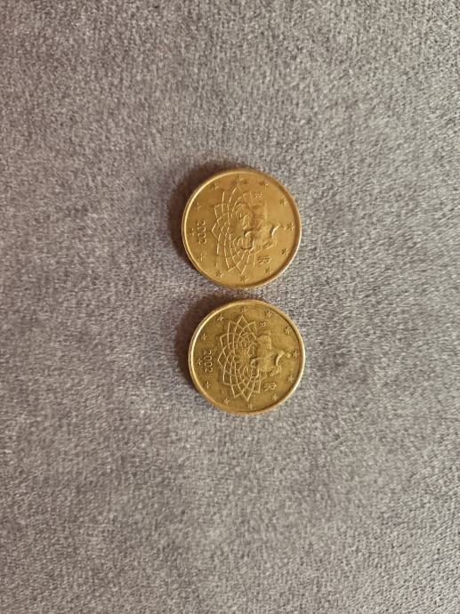 50 Euro Cent Italija,2002