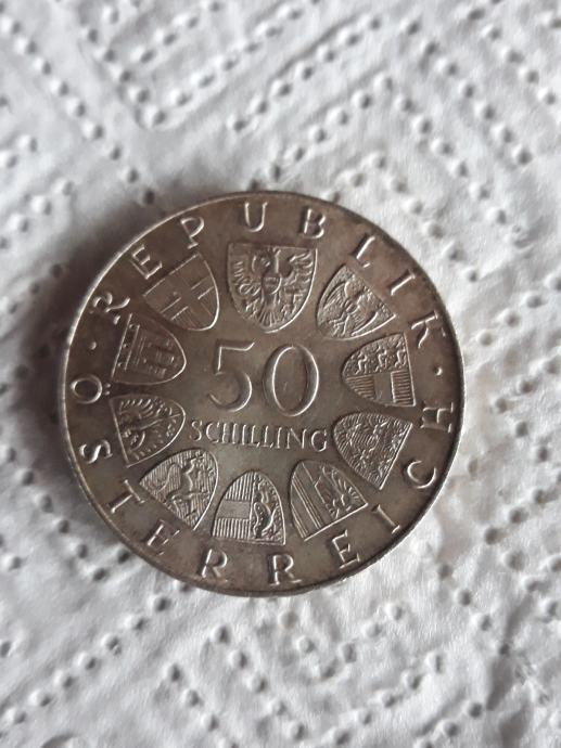 50 Schiling 1973. 500. godina jubilarna