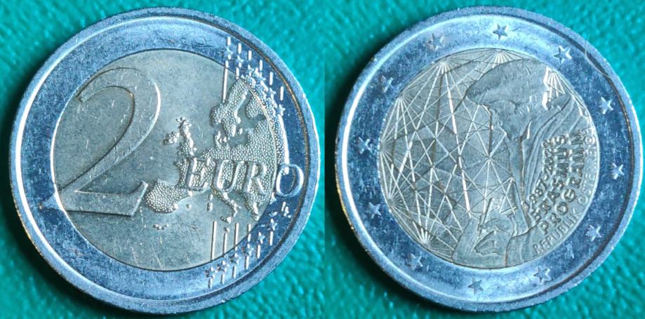 Austria 2 euro, 2022 35th Anniversary - Erasmus Programme ***/