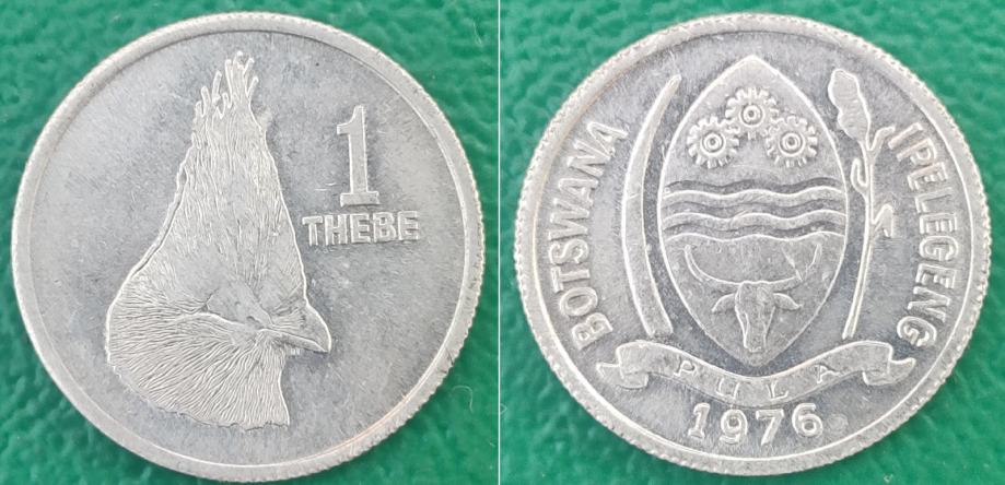 Botswana 1 thebe, 1976 ***/