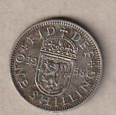 BRITANIJA ONE SHILLING 1958