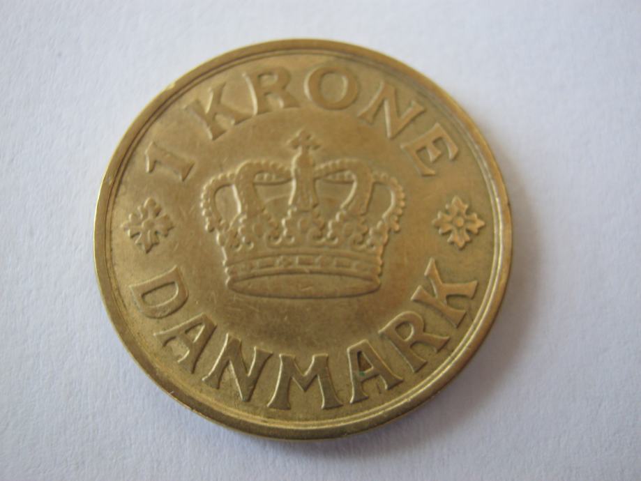 Denmark 1 krone 1925. (1924.-1941) Christian X KM#824