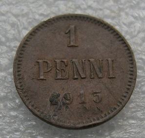 FINLAND 1 PENNI 1915