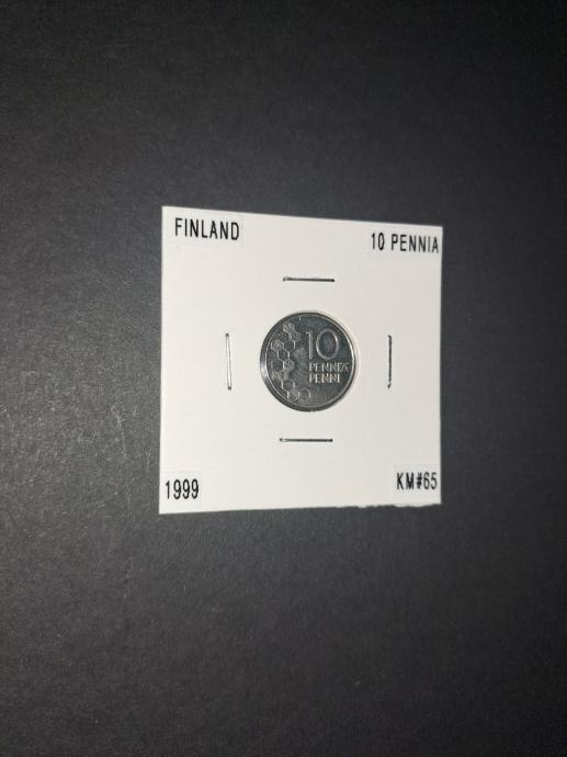 Finska (Finland) 10 Pennia 1999