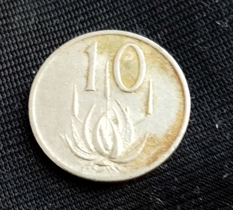 Južna Afrika 10 centi 1972