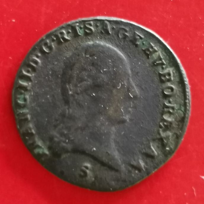 KOVANICA 1 KREUZER 1800. S