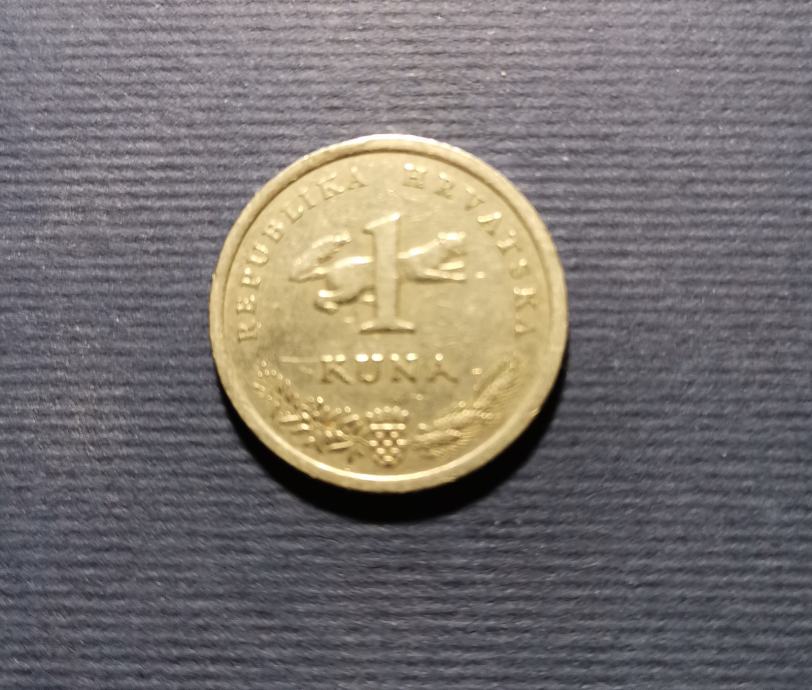 Kovanica 1 kuna RH 1995