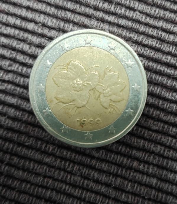 KOVANICA 2 eur iz 1999g.