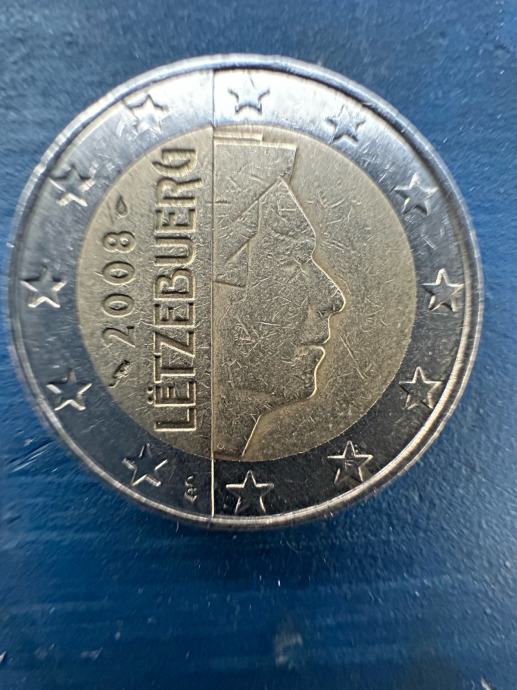 Kovanica 2 euro LETZEBUERG 2008