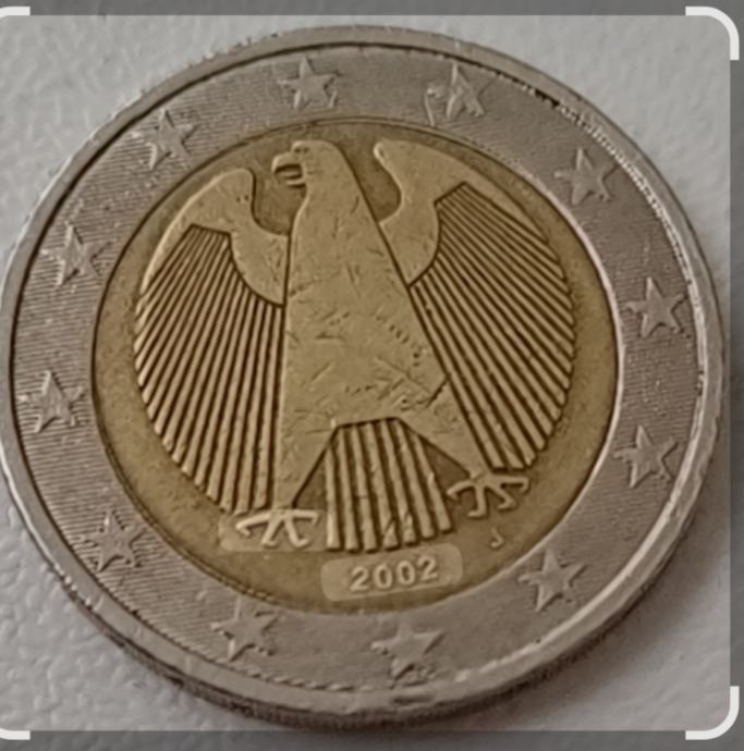 Kovanica 2€ serija J