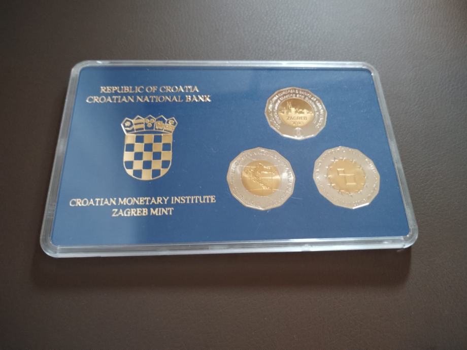 Kovanice od 25 kuna - OGRANIČENA SERIJA - 1000 komada - POLIRANA PLOČA