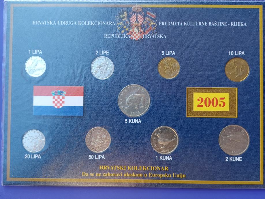 KUNE I LIPE KOMPLET 2005-HRVATSKA