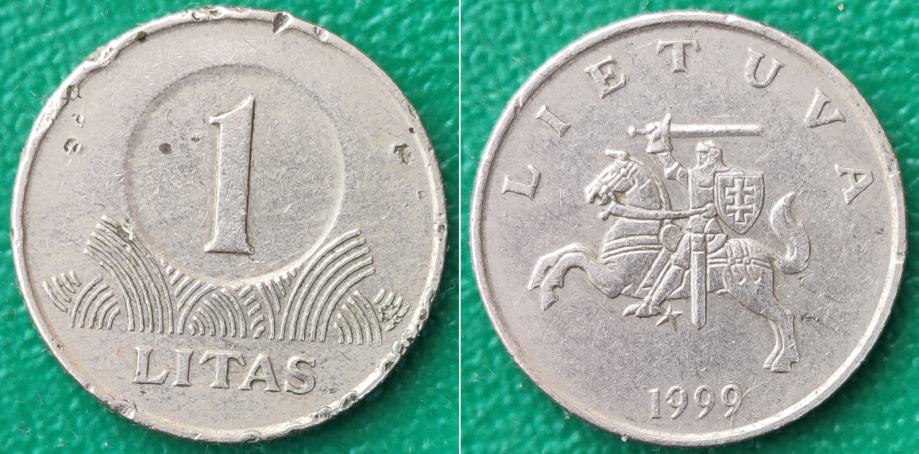 Lithuania 1 litas, 1999 /