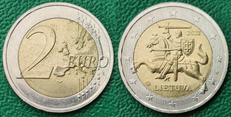 Lithuania 2 euro, 2021 ***/