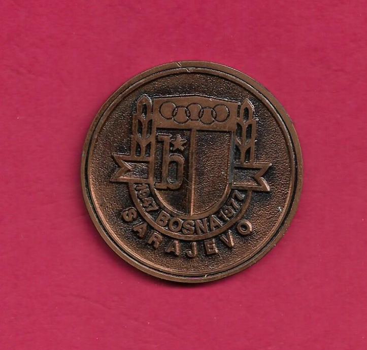 Medalja Bosna Sarajevo 1977