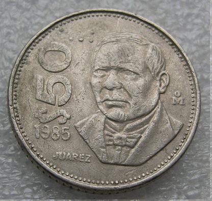 MEXICO 50 PESOS 1985