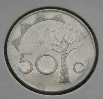 Namibia 50 CENTS 1993