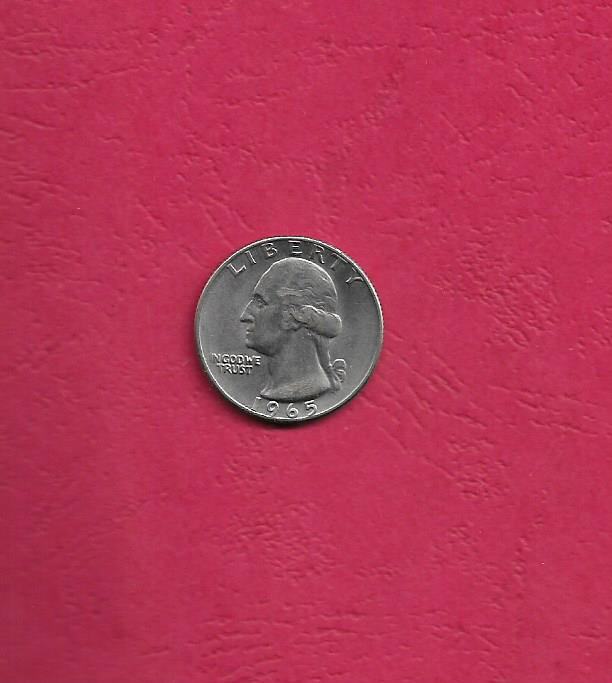 Quarter dollar 1965