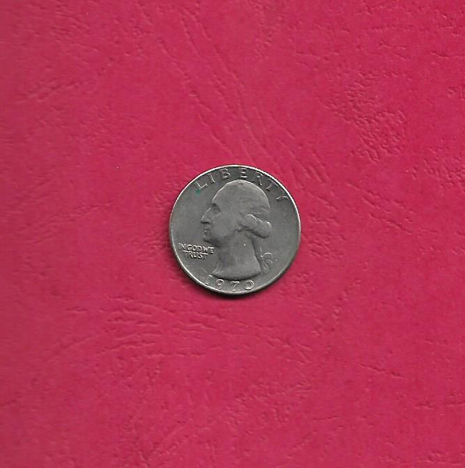 Quarter dollar 1970 D