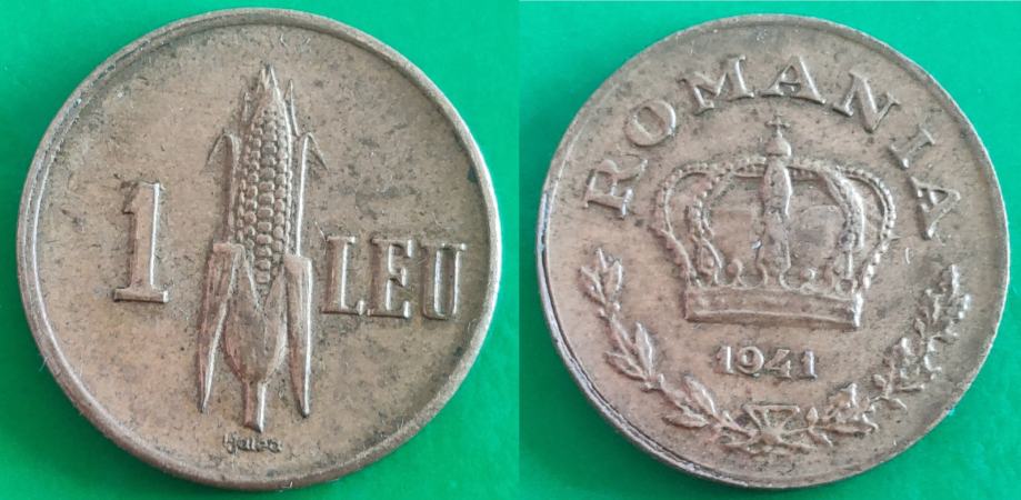 Romania 1 leu, 1941 ****/