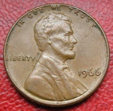 UNITED STATES 1 cent 1966