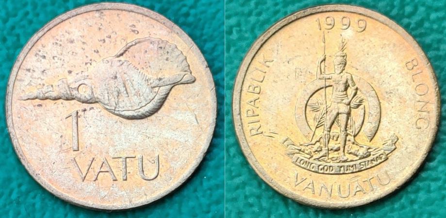 Vanuatu 1 vatu, 1999 ***/