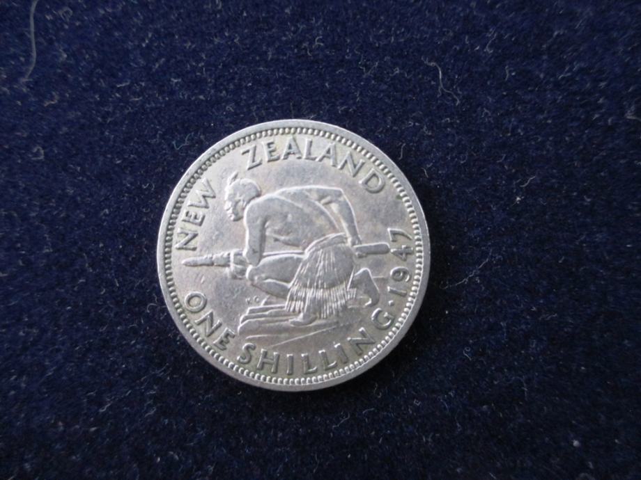 NOVI ZELAND - Shilling 1947 - Đuro Šesti :)