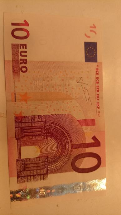 10 eura 2002 godina