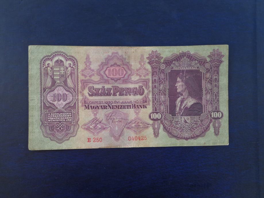 100 PENGO 1930