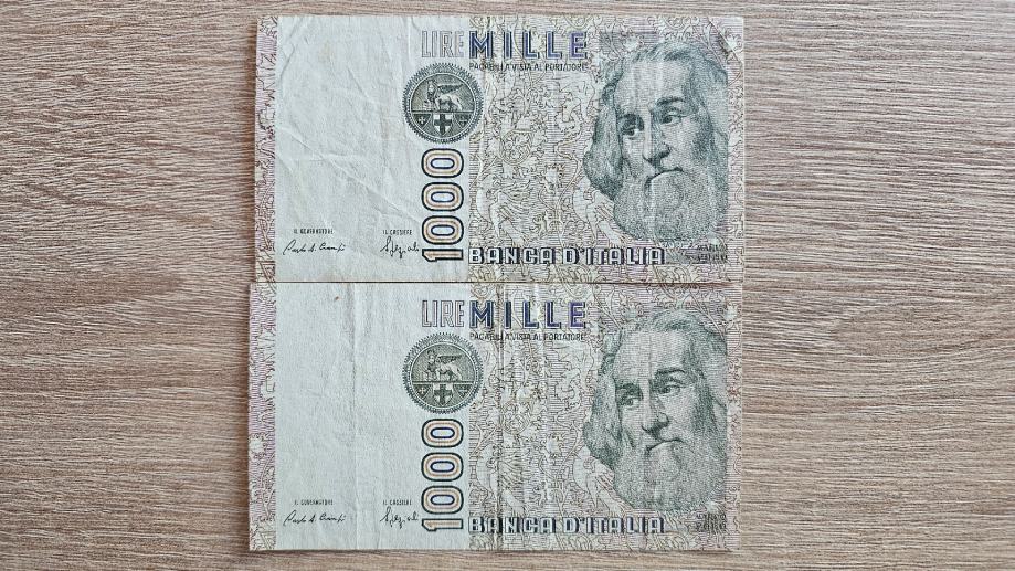 1000 Lire 1982