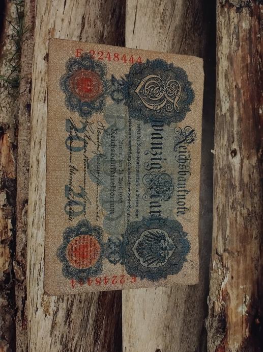 20 Mark iz 1910.g.