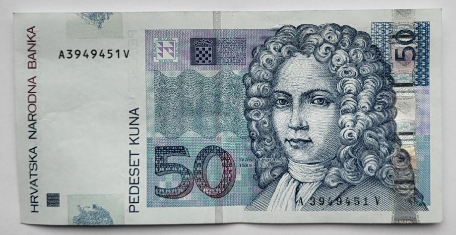 50 kuna 2012.