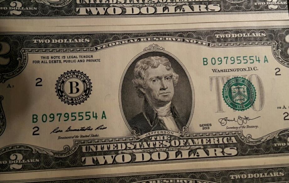 americki dolar novcanice NOVO- 1,2,5 $-UNC