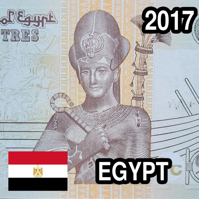 Egypt / Egipat - 50 Piastres (2017) UNC