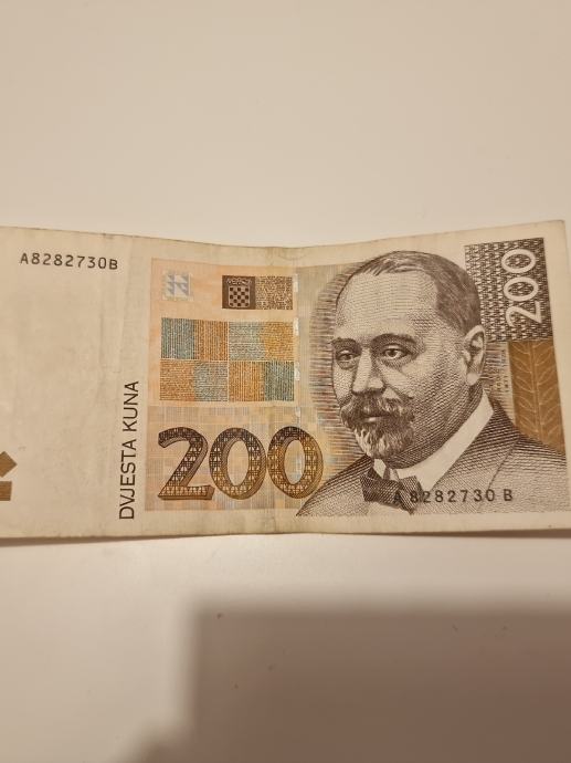 IZVRSNO očuvana novčanica od 200 kn iz 1993.