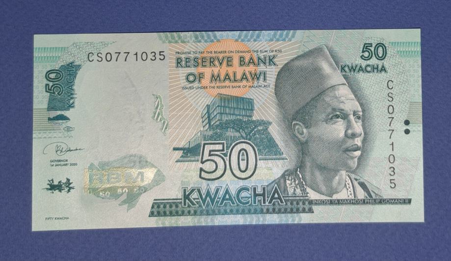 N-6-AF-50 Malavi 2020 UNC