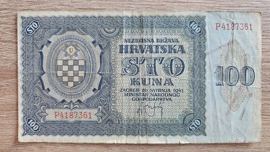 100 Kuna 1941