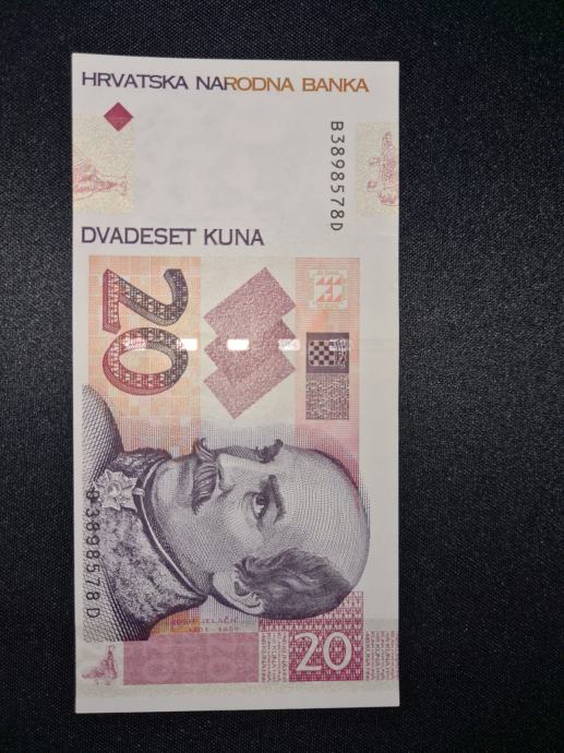 NOVČANICE 20KN - KRIVO ODREZANE