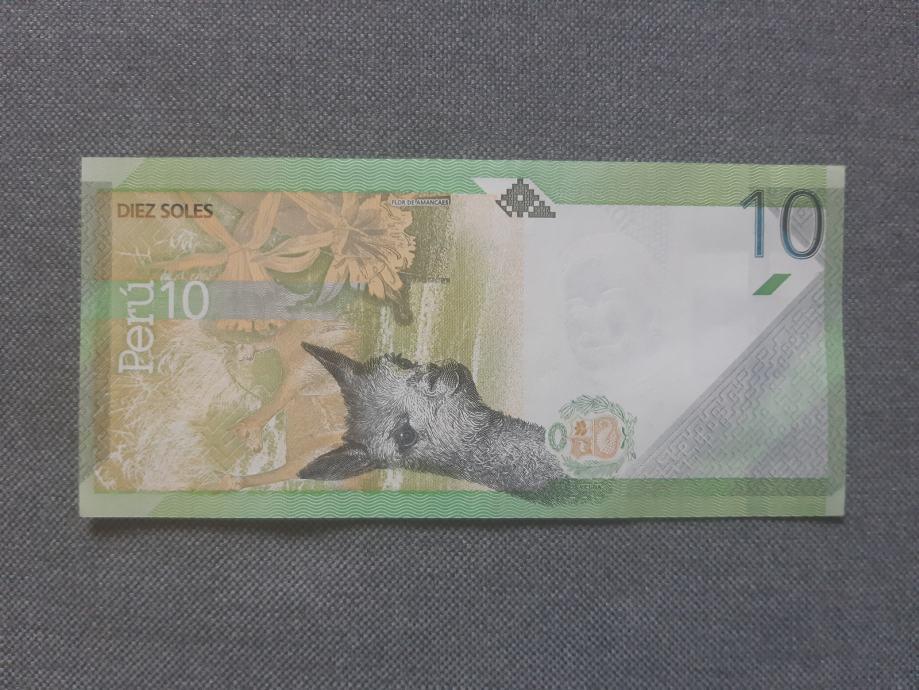 Peru 10 soles 2019