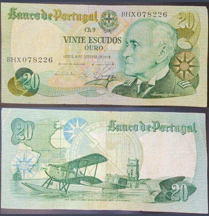 PORTUGAL (1978) 20 Escudos