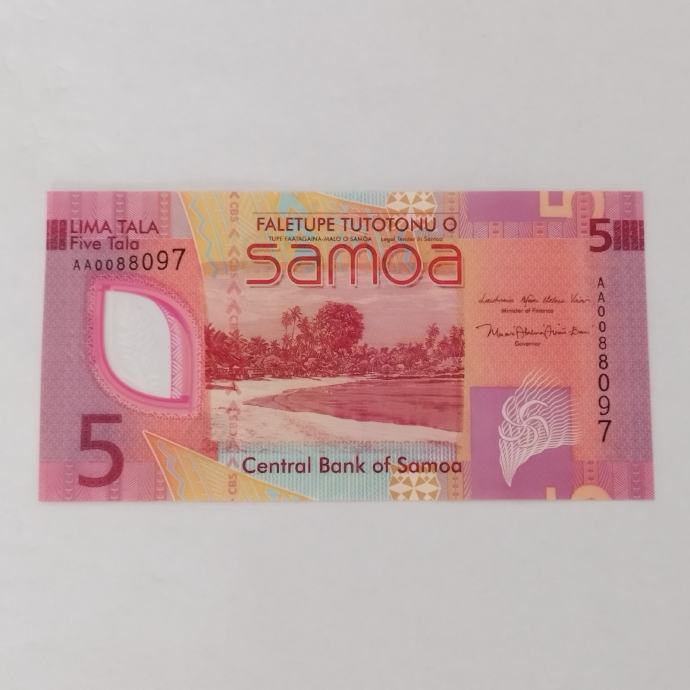 SAMOA 5 TALA POLIMER UNC