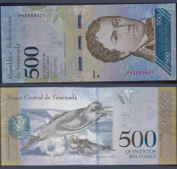 VENEZUELA (2017) 500 Bolívares UNC