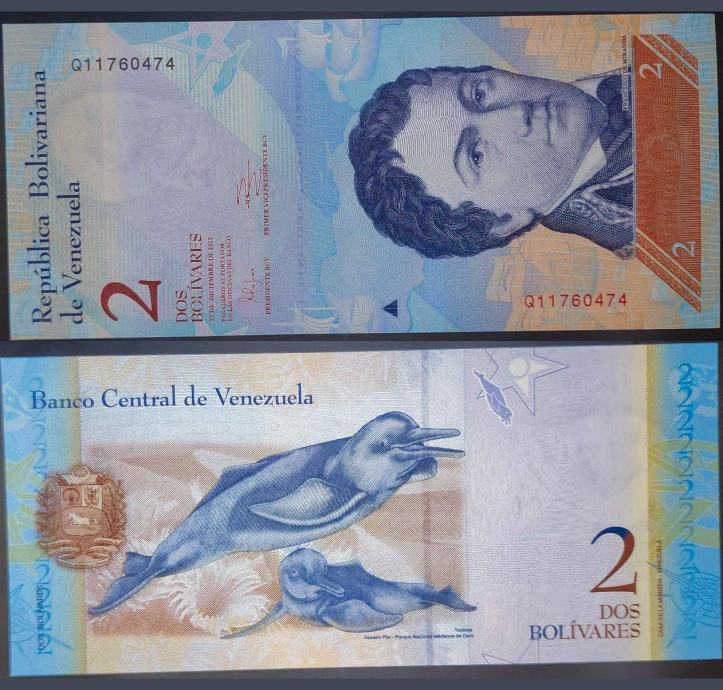 VENEZUELA / VENEZUELA (2012) 2 Bolívares UNC