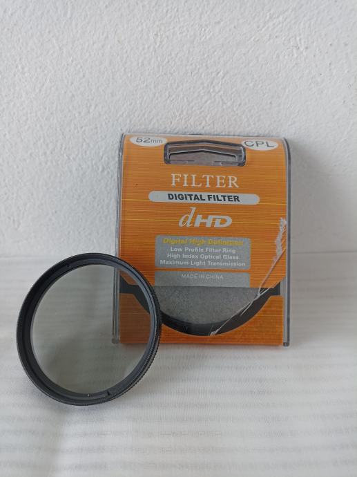 Digital filter CPL 52mm