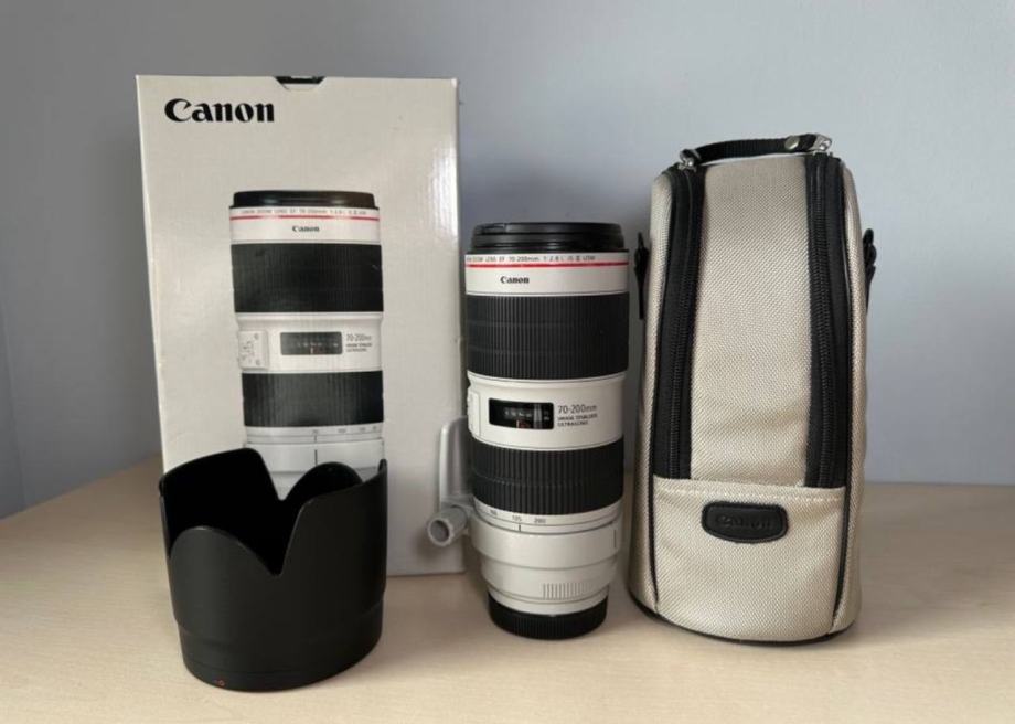 Canon 70-200mm f/2.8L IS III USM NOVO