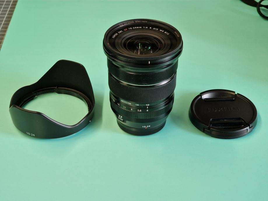 Fuji Fujinon objektiv XF 10-24 mm F4 R OIS WR + UV filter