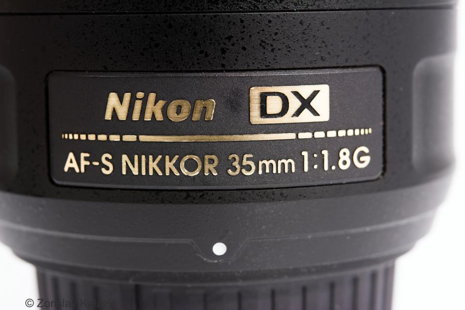 Nikon 35mm f/1.8G za DX format