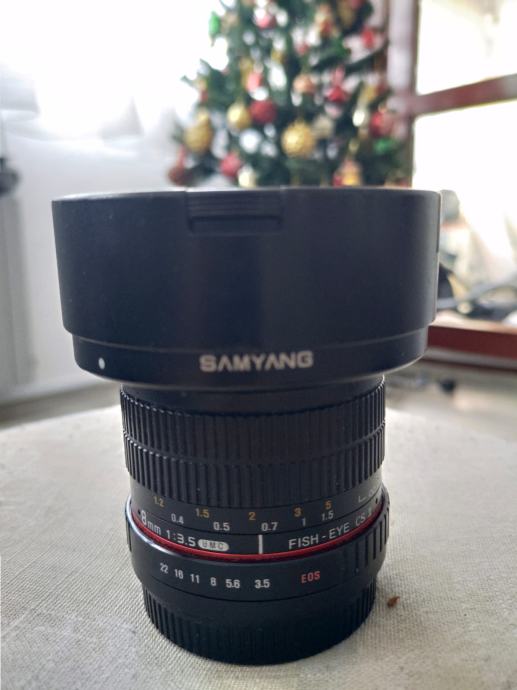 Samyang 8mm f/3.5 CS II (za Canon)