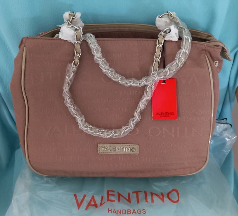 NOVA original VALENTINO Jobs bordo ženska torbica, dustbag, s etike